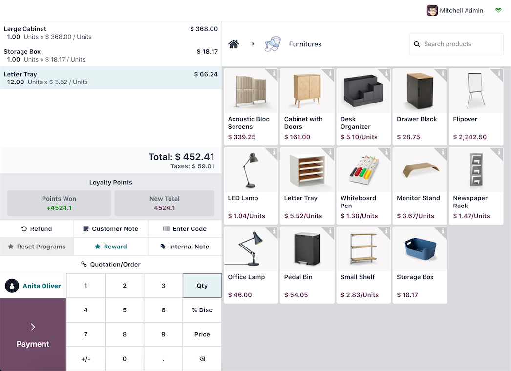 Punto de Venta (POS) de Odoo para comercios en Panamá